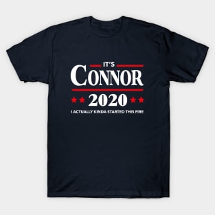 Connor 2020 Started this Fire T-Shirt